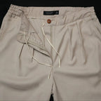 VAYLOR  Double Pleated Pants - STONE