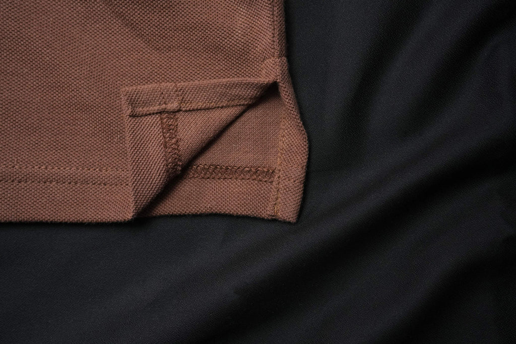 VAYLOR Essential Polo - Coffee Brown