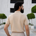 VAYLOR Essential Polo - Light Beige